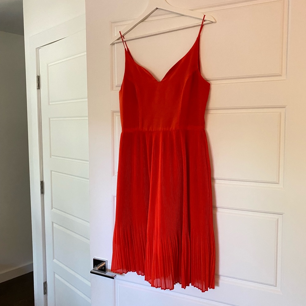 Bright Reddish/Orange Sundress